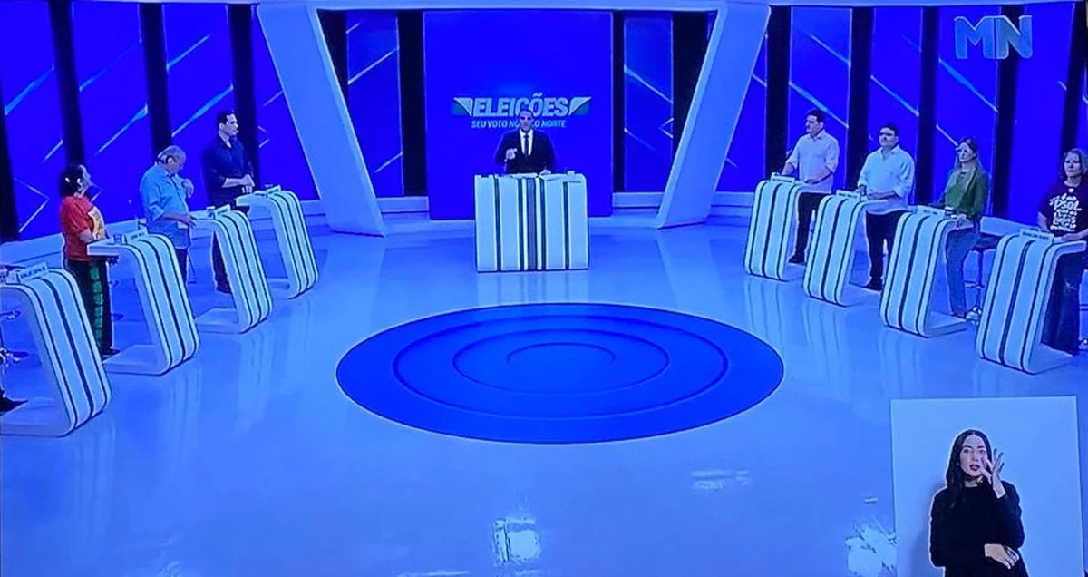 Os debates televisionados, como este promovido pela TV Meio Norte, ajudaram a popularizar as imagens dos candidatos. Principalmente, a dos menos conhecidos como Rafael Fonteles e Joel Rodrigues.
