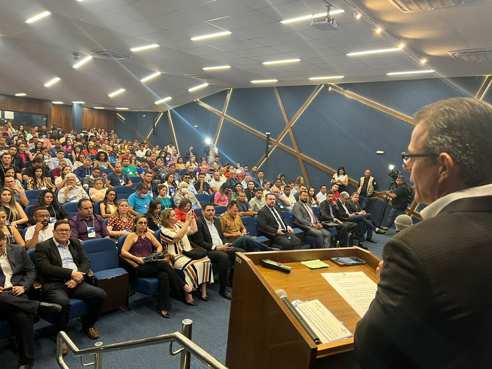 Auditório do Sebrae na avenida Campos Sales ficou lotado de participantes