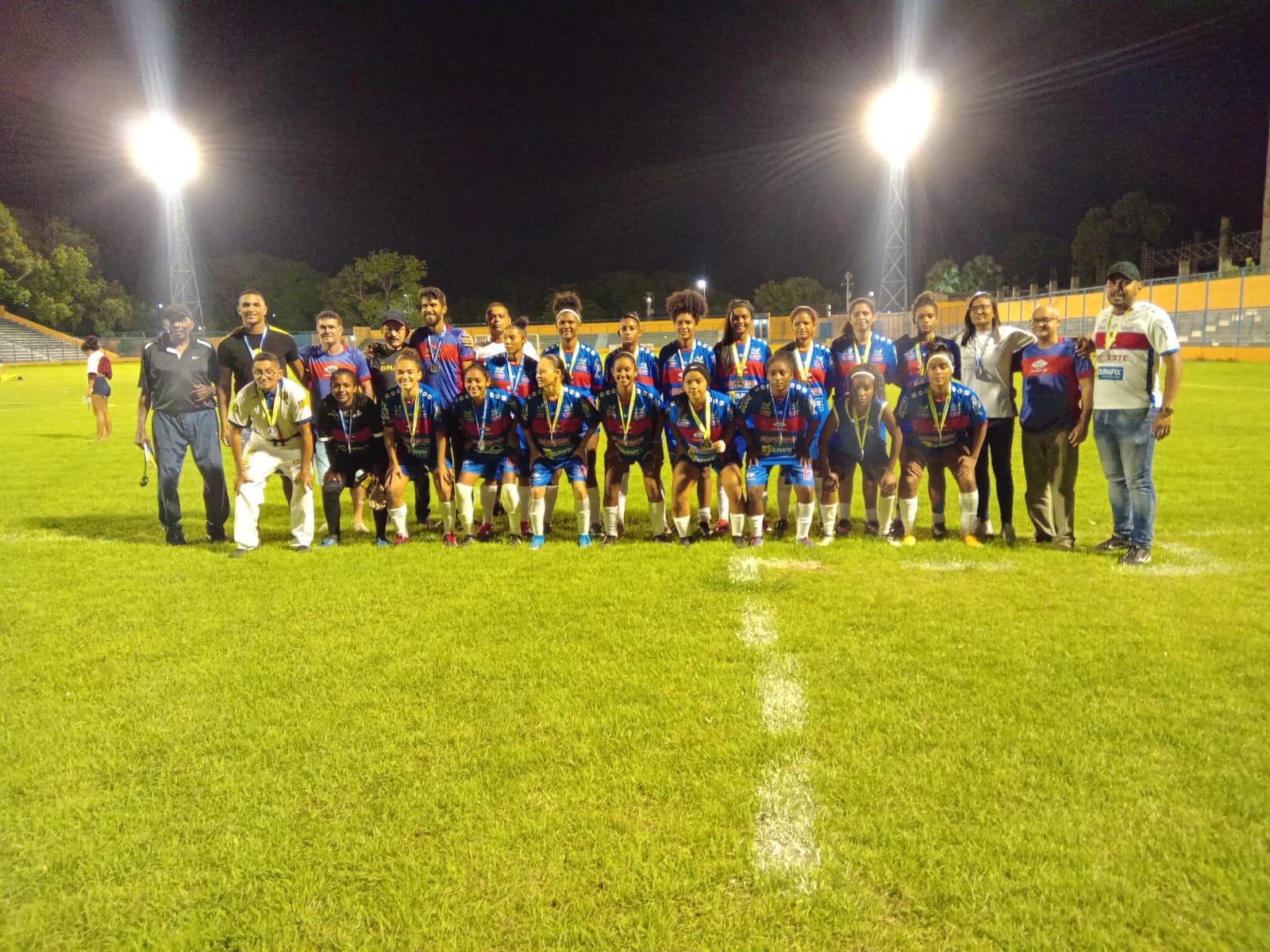 Lances do jogo Flamengo e Tiradentes no Albertão