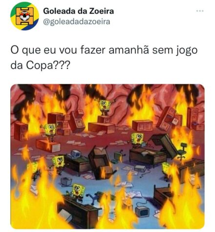 Primeiro dia sem jogos na Copa: memes sobre abstinência invadem a internet  - Superesportes