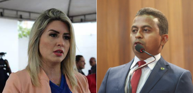 Anamelka Cadena faz dobradinha com o deputado estadual Francisco Costa