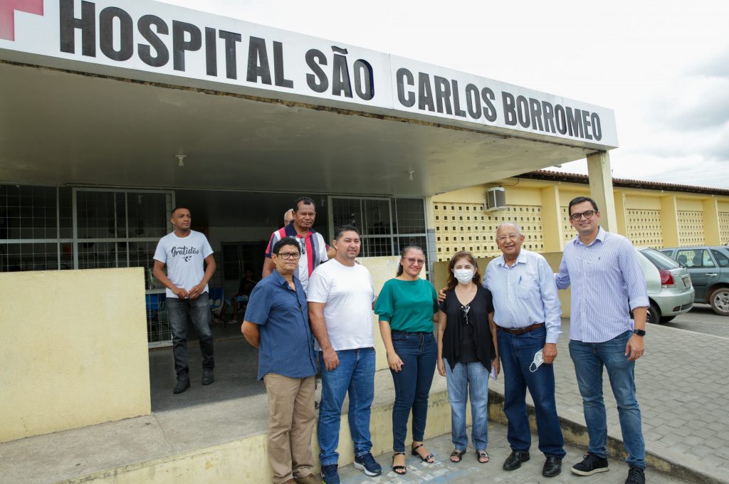 Dr. Pessoa realiza visita ao Hospital São Carlos Borromeo e reafirma parceria
