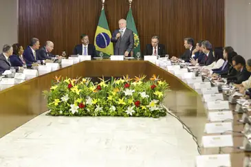 Comissão Nacional para a Coordenação da Presidência do G20 é instalada no Palácio do Planalto, em junho.