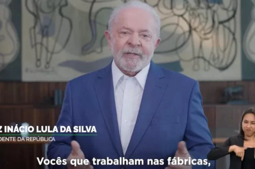 Presidente Lula grava mensagem de natal que irá ao ar em cadeia