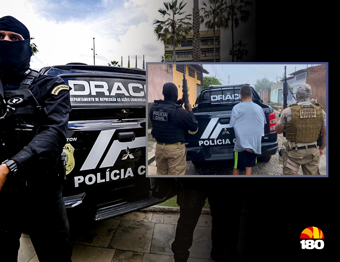 DRACO realiza operação contra facções criminosas em Teresina