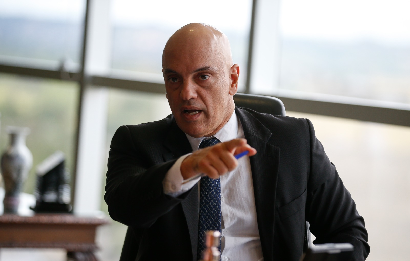 *Arquivo* BRASÍLIA, DF, 08.11.2022: O ministro do STF Alexandre de Moraes. (Foto: Pedro Ladeira/Folhapress)