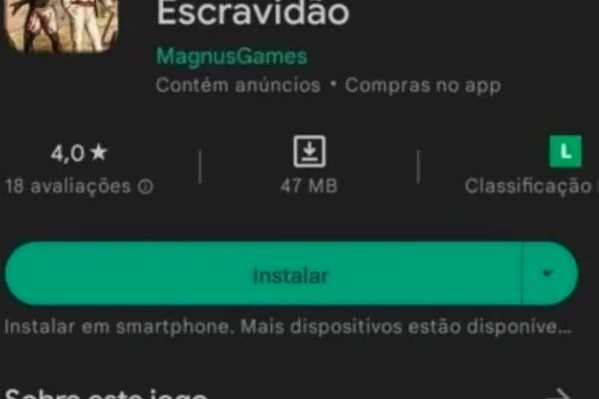 Google remove Simulador de Escravidão da loja de apps após repercussão  negativa 