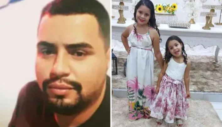 Pai mata as duas filhas carbonizadas para se vingar da mãe das crianças
