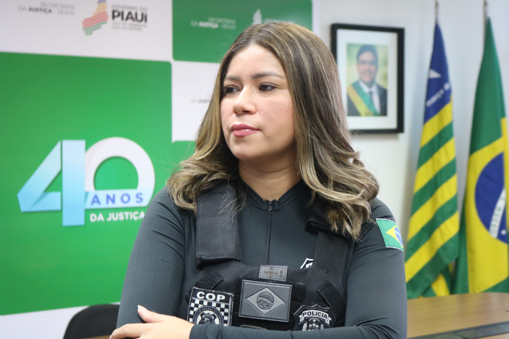 Policial penal do Piauí participa do Congresso Brasileiro de Mulheres na Polícia