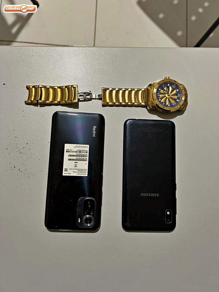 Relógio e celular da vítima são encontrados pela Polícia Civil  