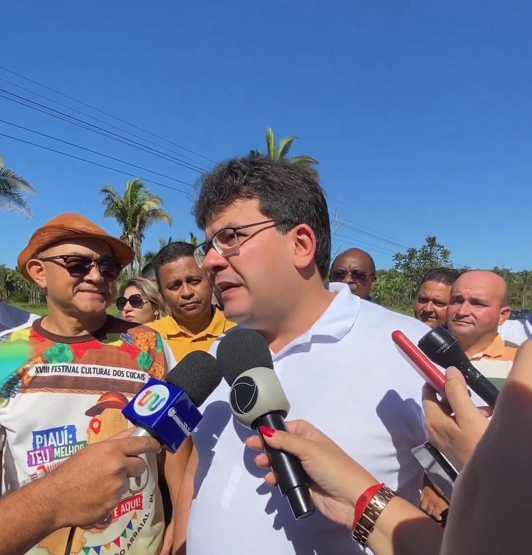 Governador Rafael Fonteles inaugura obras no Sul do Piauí e participa