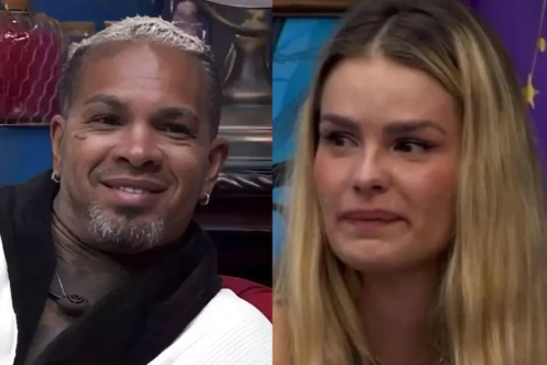 Rodriguinho faz piada novamente sobre compulsão alimentar de Yasmin Brunet no BBB graus