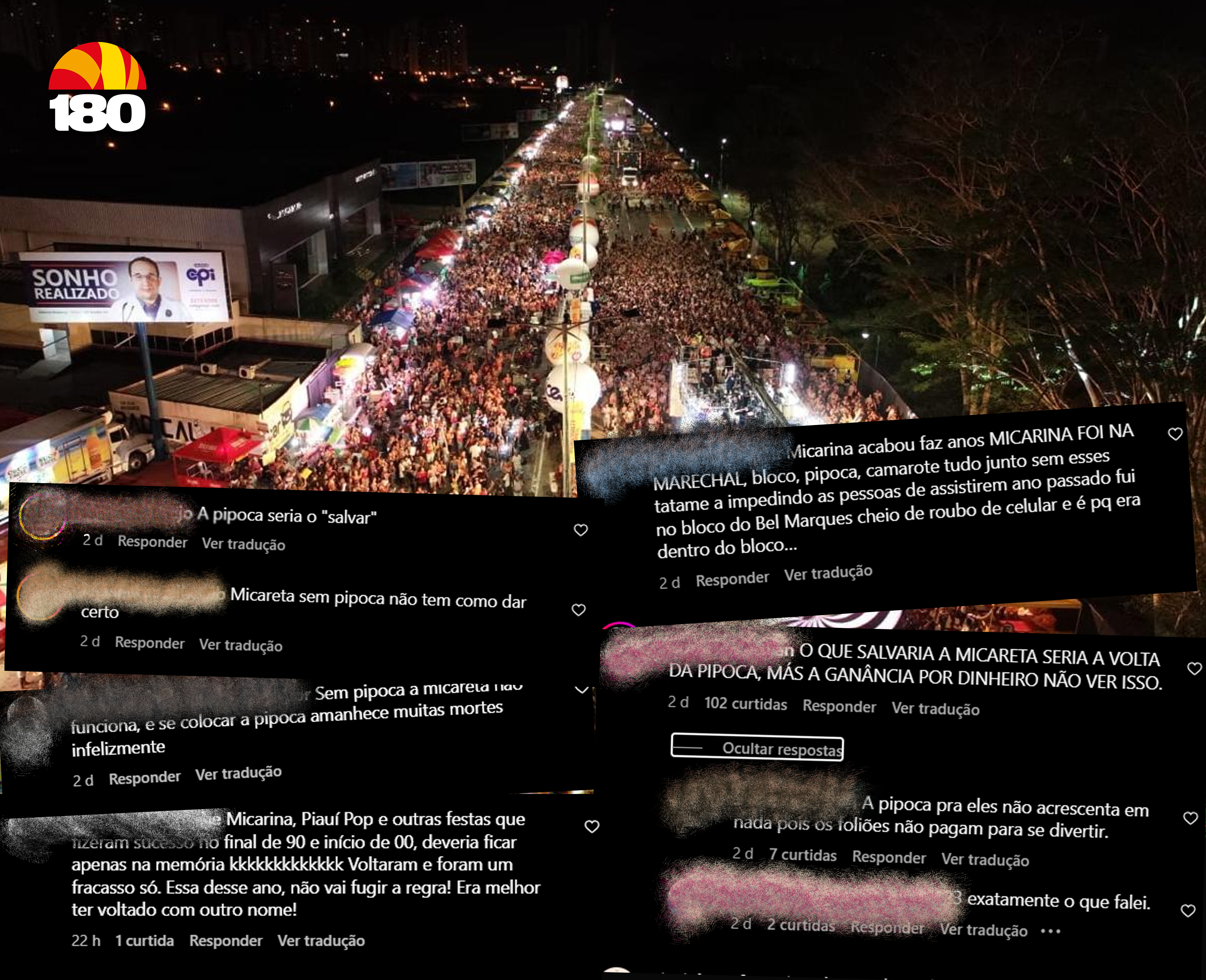 Foliões cobram a volta da Pipoca e apontam desafios para o sucesso da Micarina em meio à críticas