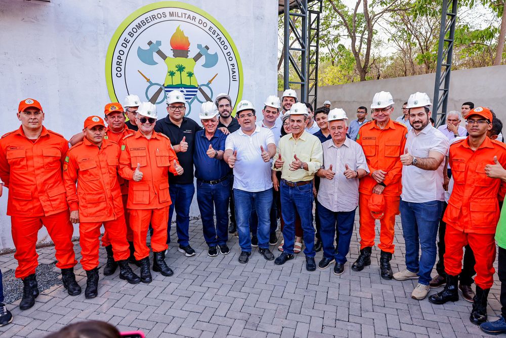 Governador Rafael Fonteles anuncia novas sedes do Corpo de Bombeiros para mais sete cidades do Piauí