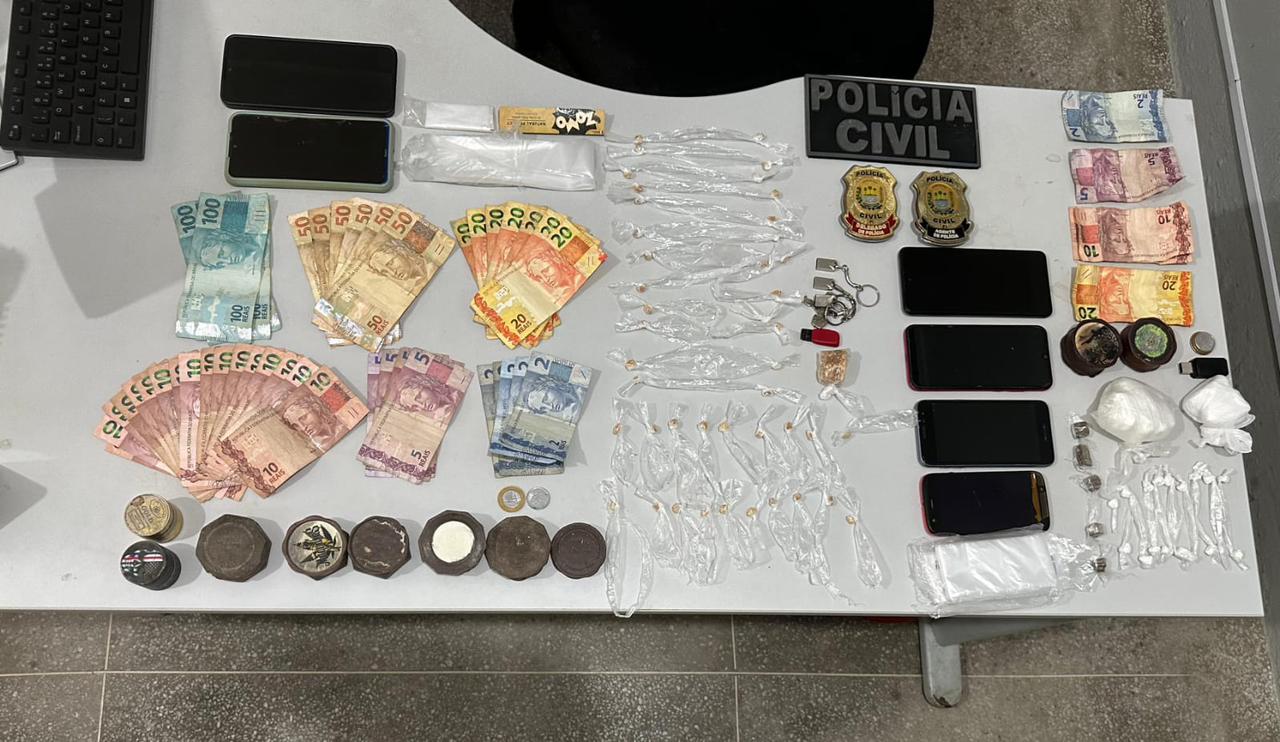Polícia prende dois homens por tráfico de drogas em Campo Maior