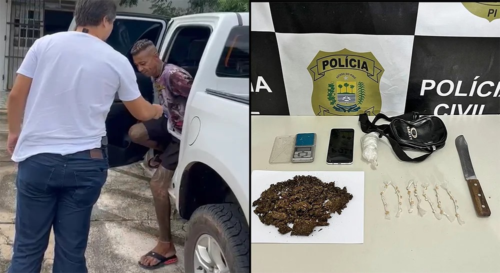 Policia Civil Prende Suspeito De Envolvimento Tr Fico De Drogas Em