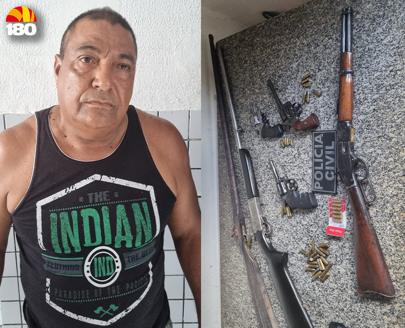 Ex Policial Civil é Preso Em Teresina Acusado De Venda Ilegal De Armas 180graus O Maior 8335