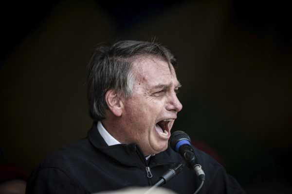 Bolsonaro e aliados reúnem militância em ato no Rio, neste domingo
