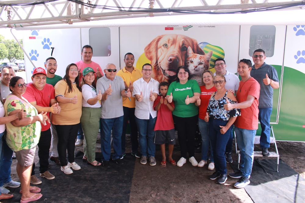 Semarh atende mais de 500 animais no Piauí Pet Castramóvel em Piripiri