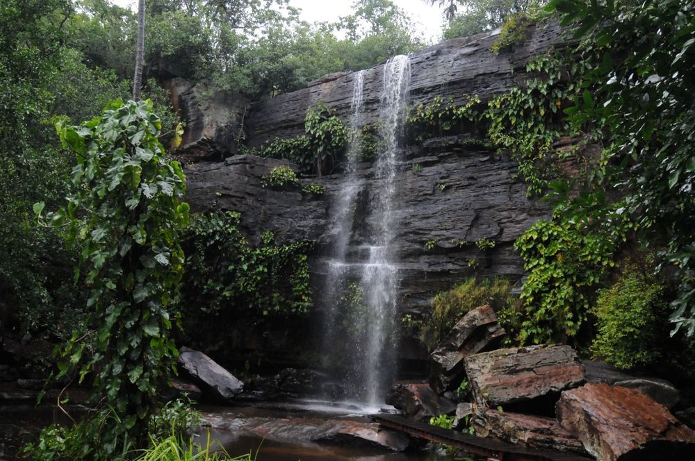 Cachoeira do Riachão no Parque Nacional de Sete Cidades