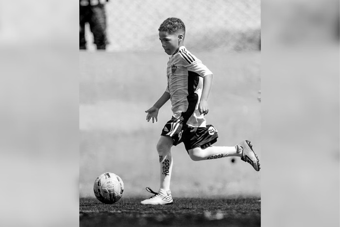 Criança da base do Atlético-MG é morta em seu aniversário de 9 anos
