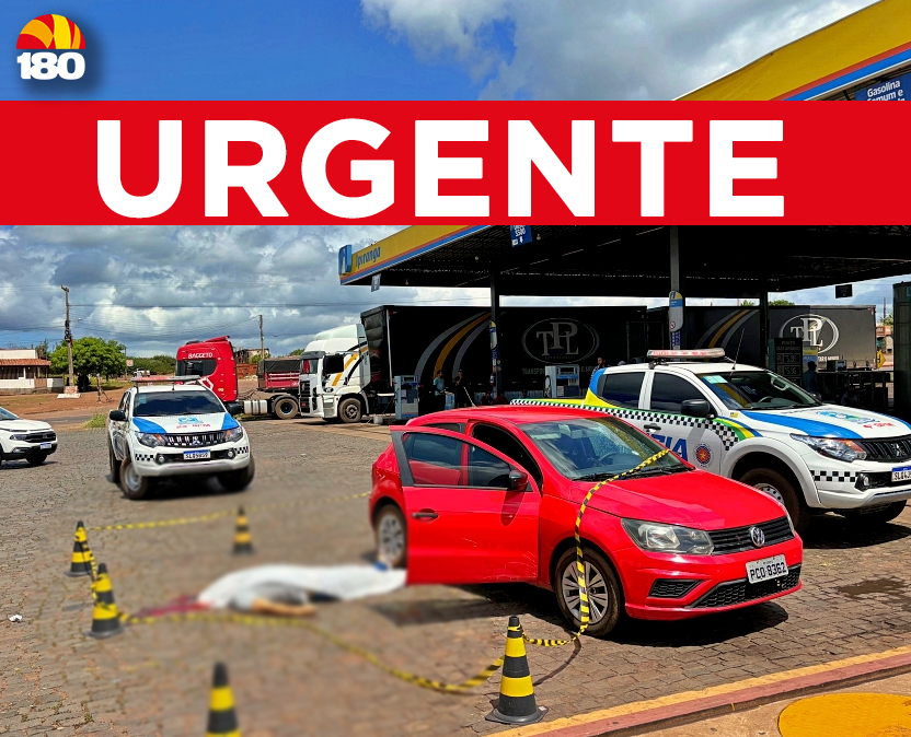 Duas pessoas são executadas a tiros em posto de combustível no interior do Piauí