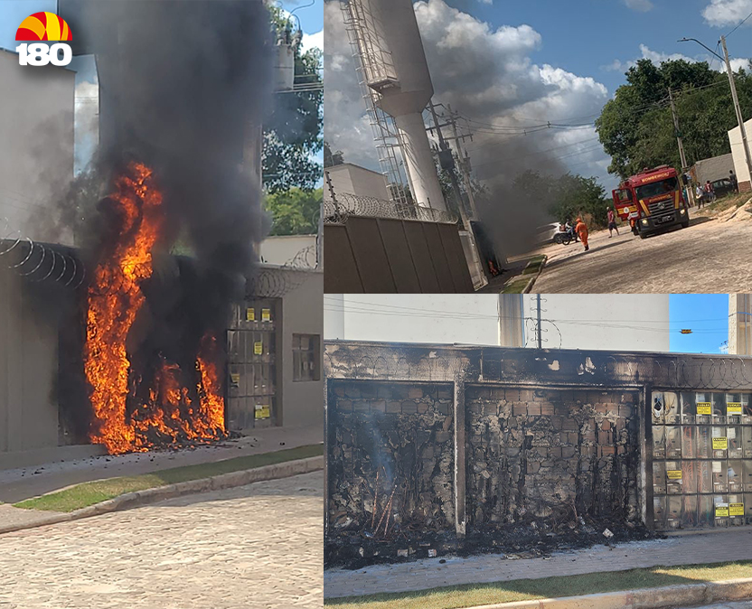 Incêndio em condomínio recém-entregue em Teresina força moradores a deixarem suas casas