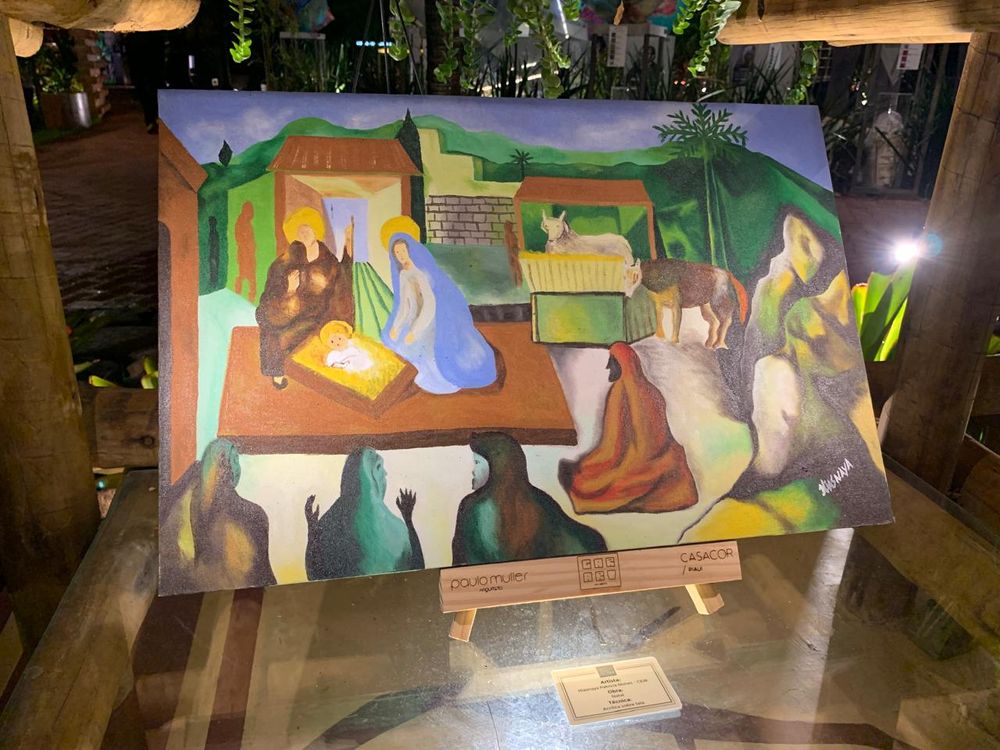 Obras de arte de pacientes do Ceir estão em exibição na Casacor Piauí 2024