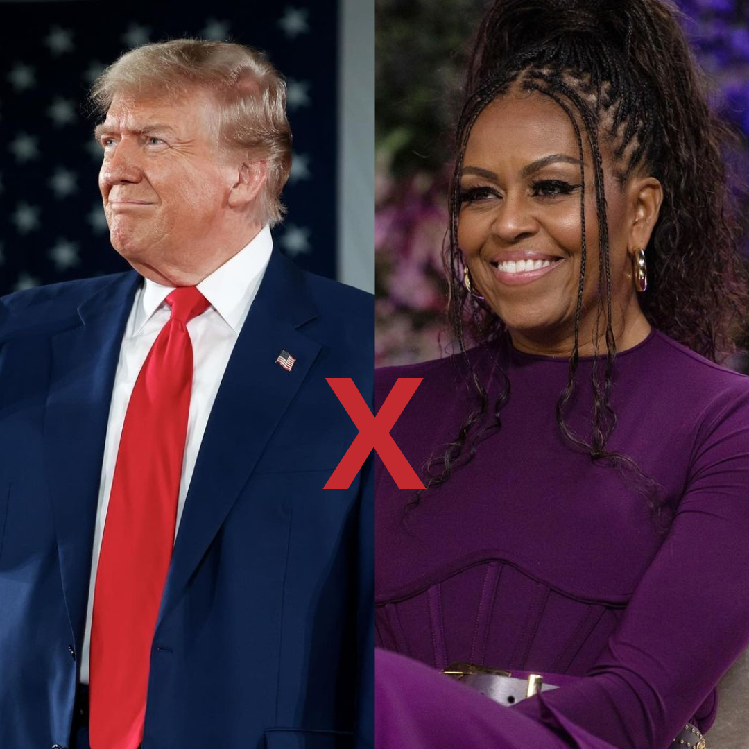 Donald Trump  x Michelle Obama