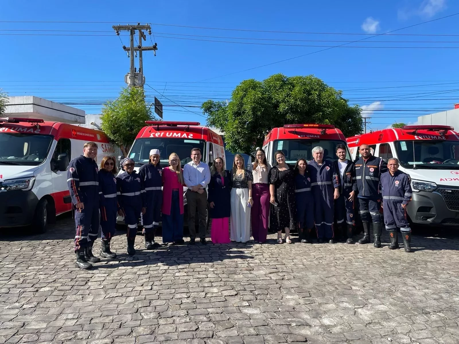 Teresina Recebe Quatro Novas Ambulâncias Para Renovação Da Frota Do 