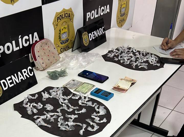 Polícia Civil prende quatro mulheres suspeitas de tráfico de drogas em Teresina