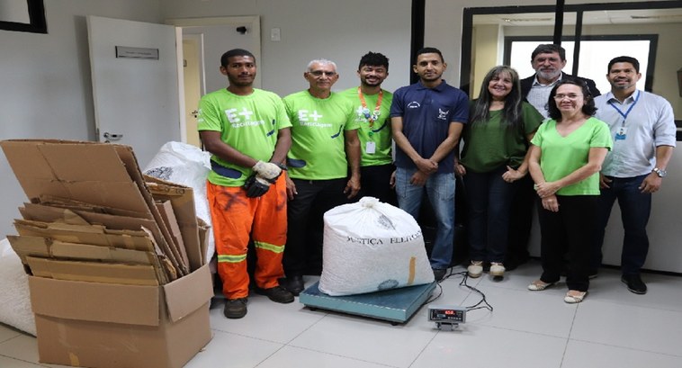 TRE-PI recicla material de eleição e beneficia entidade protetora de animais