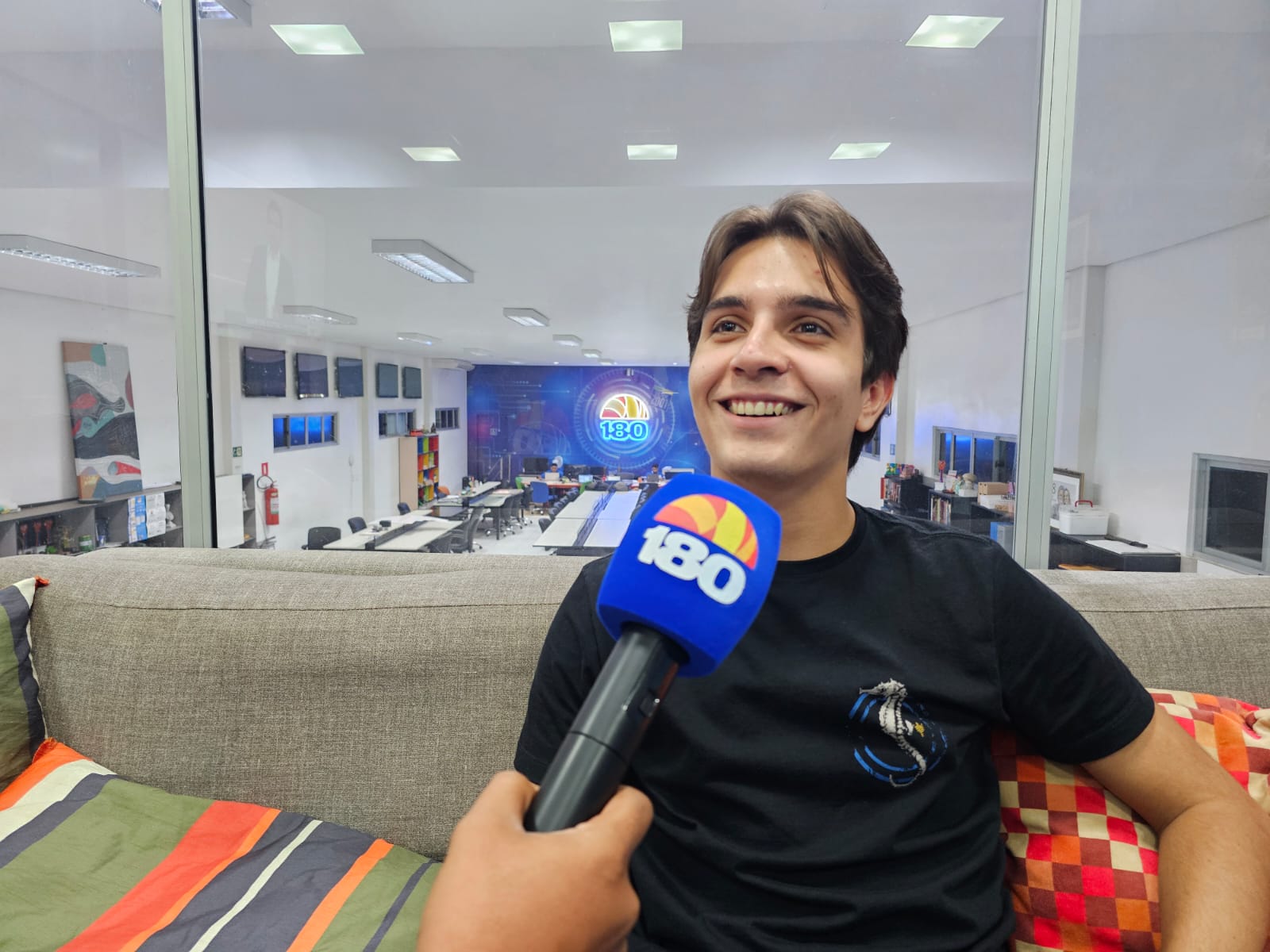 Gabriel Lages, estudante do iCEV