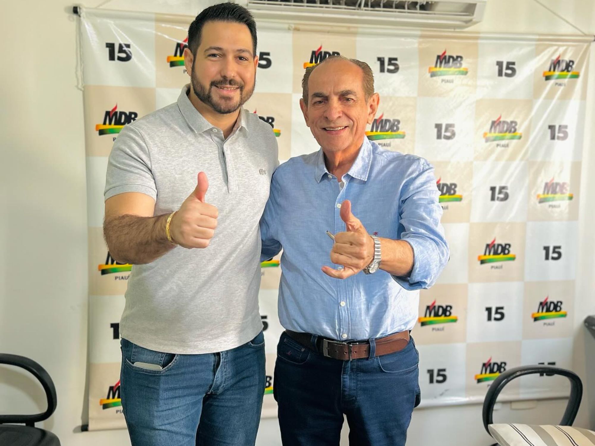 Marcelo Castro e Felipe Sampaio