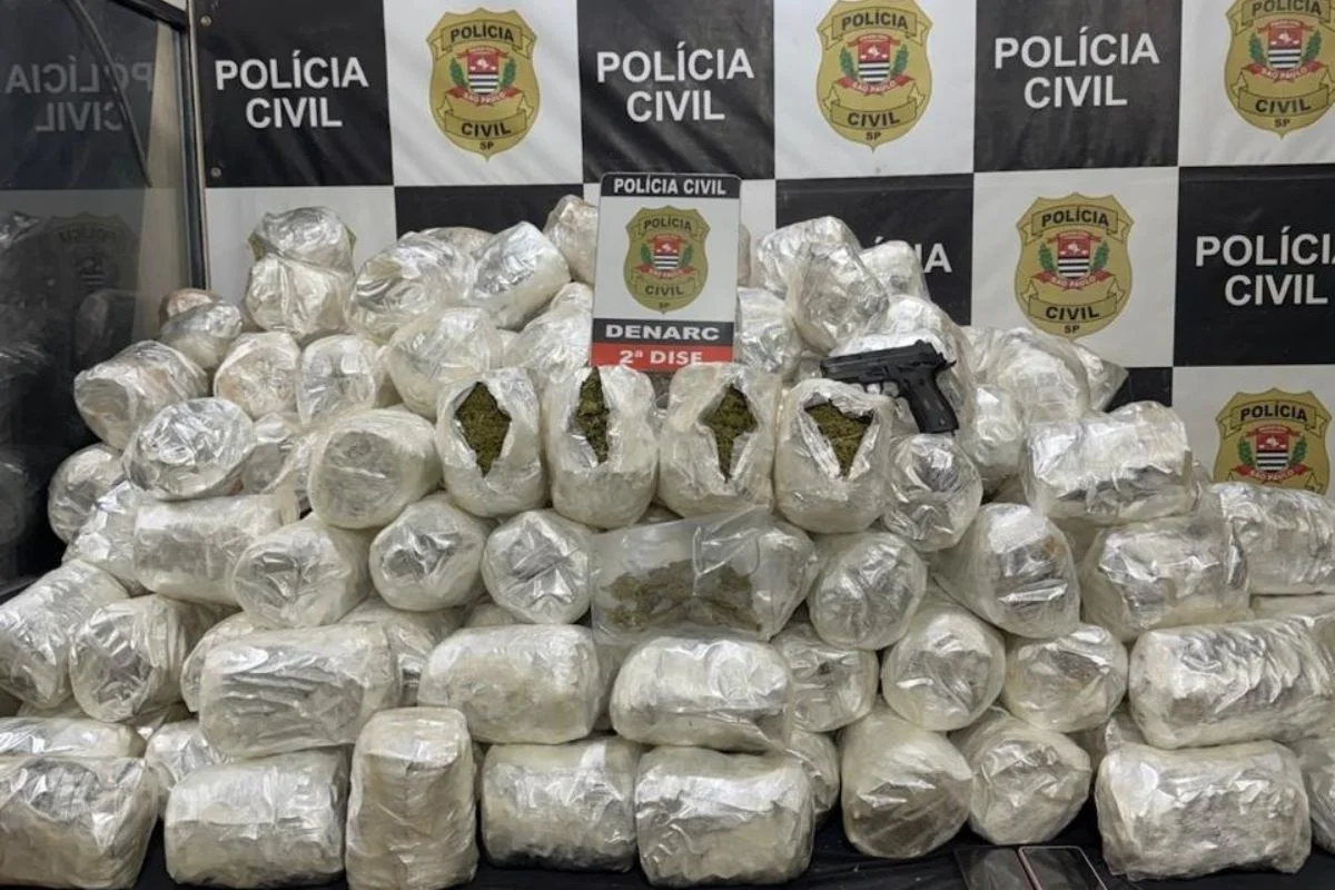 Polícia apreende 138 kg de ‘super maconha’ com caminhoneiro em SP