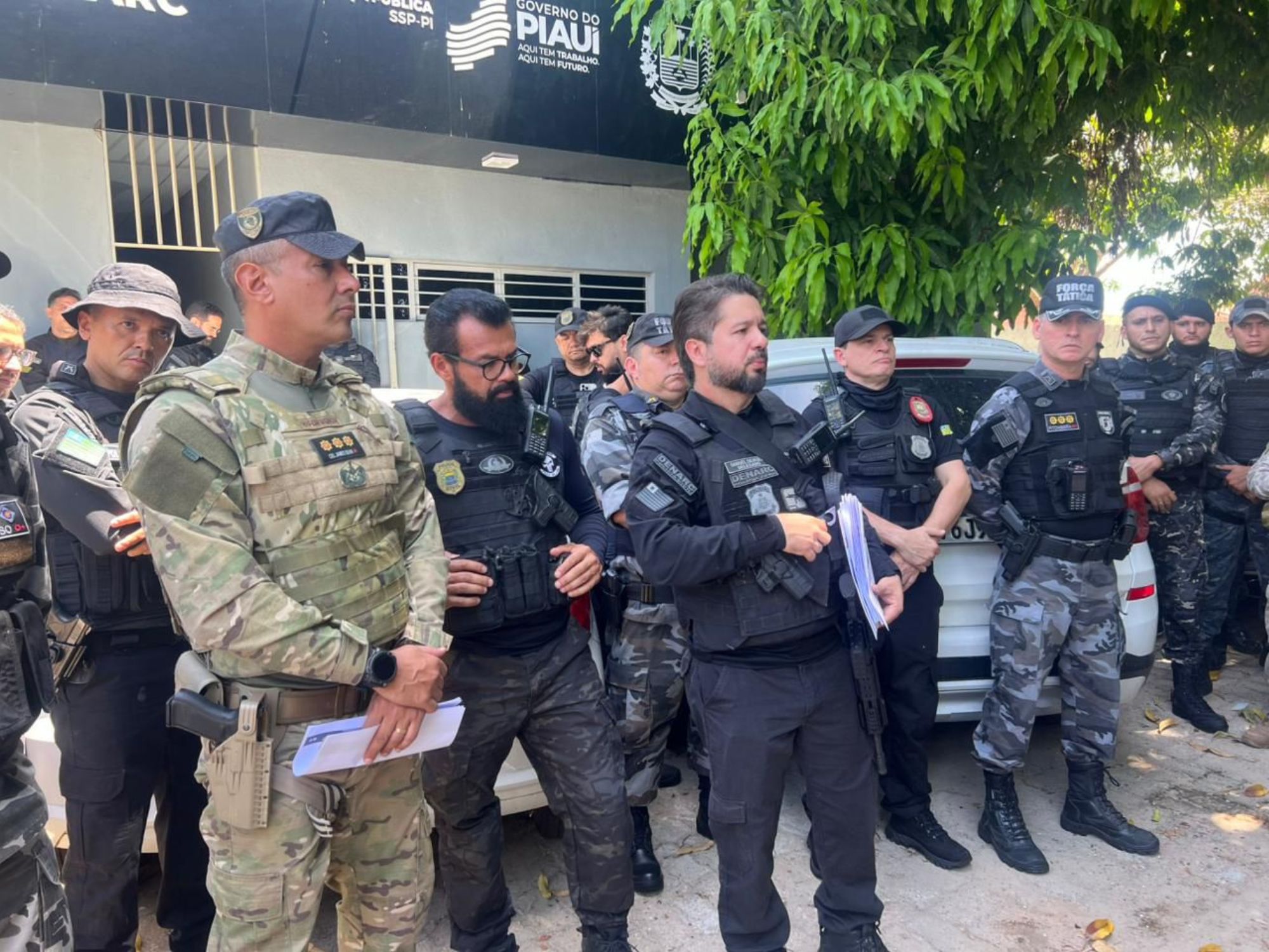 Polícias Civil e Militar deflagram operação contra tráfico de drogas em José de Freitas
