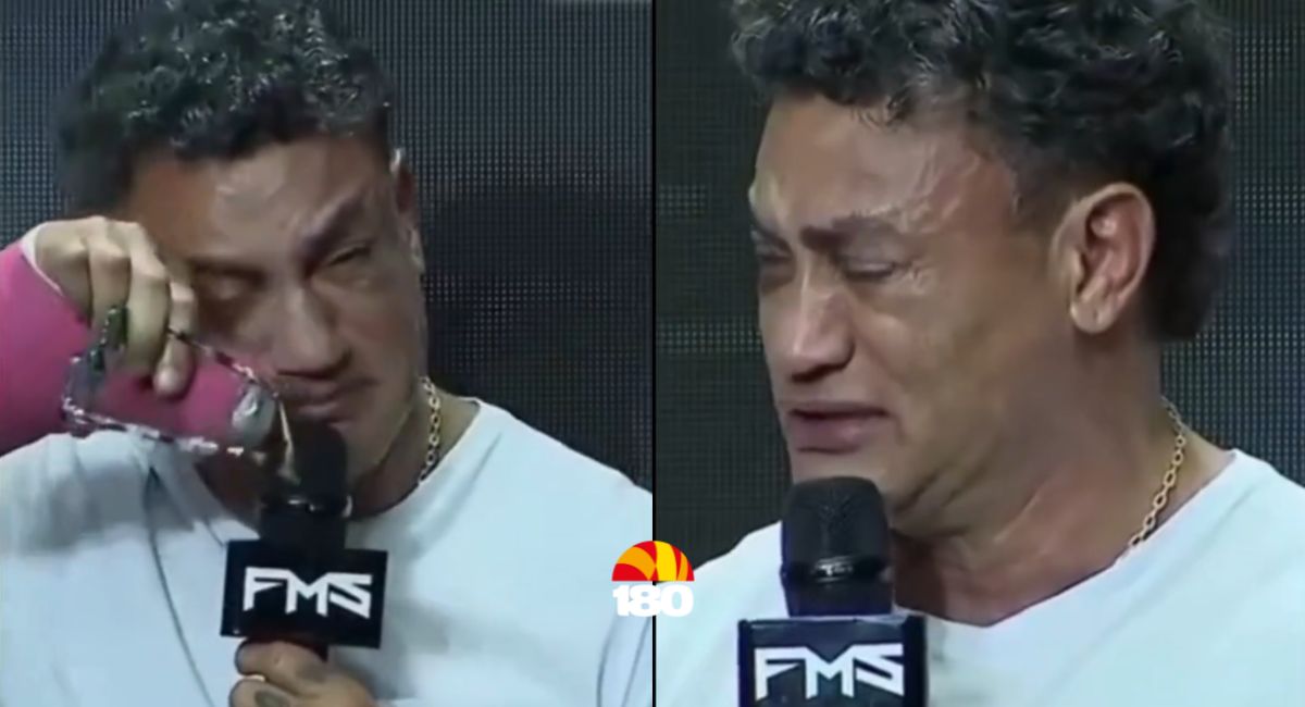 Popó chora e anuncia que vai se aposentar do boxe