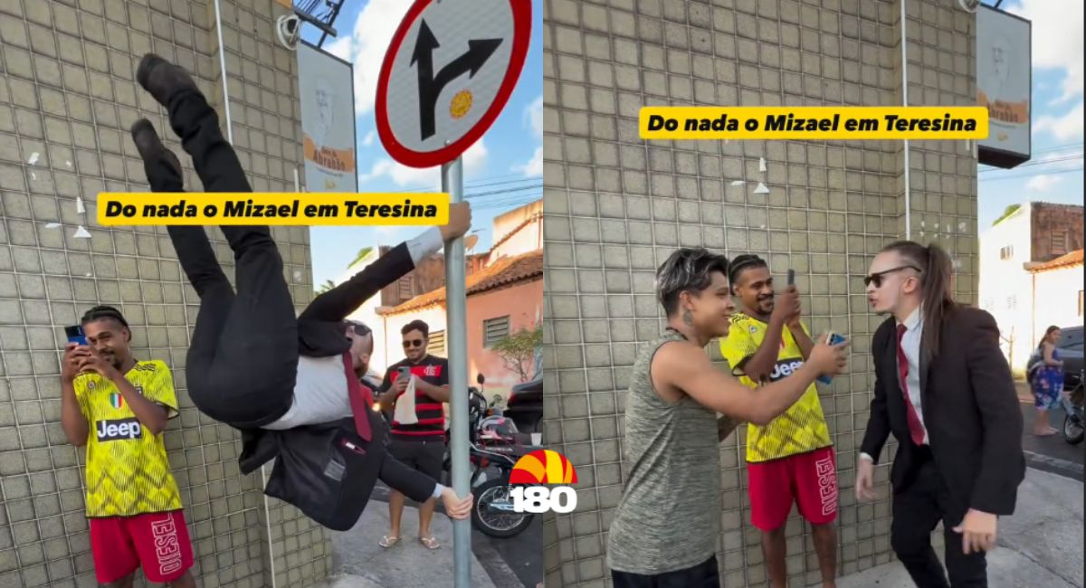 Humorista Mizael Silva grava episódio do quadro “Literalmente de mala e cuia” em Teresina