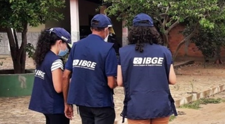 Profissionais do IBGE