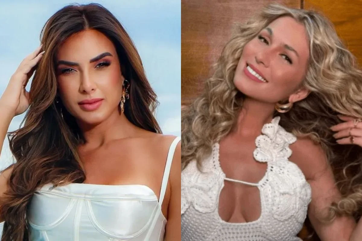 Climão entre Nicole Bahls e Lívia Andrade marca bastidores do Domingão