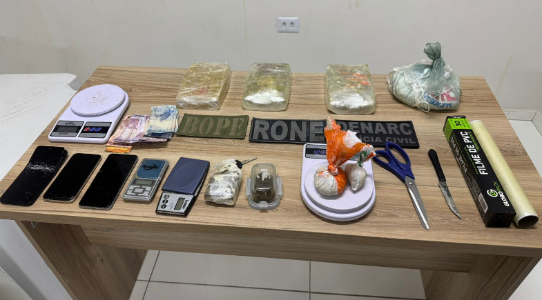 Operação do Denarc apreende drogas e prende suspeitos em dois bairros de THE