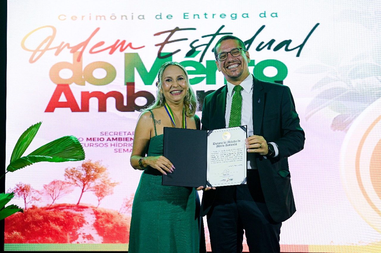 Célia de Lamara Cutrim dos Santos é homenageada por sua trajetória na proteção ambiental