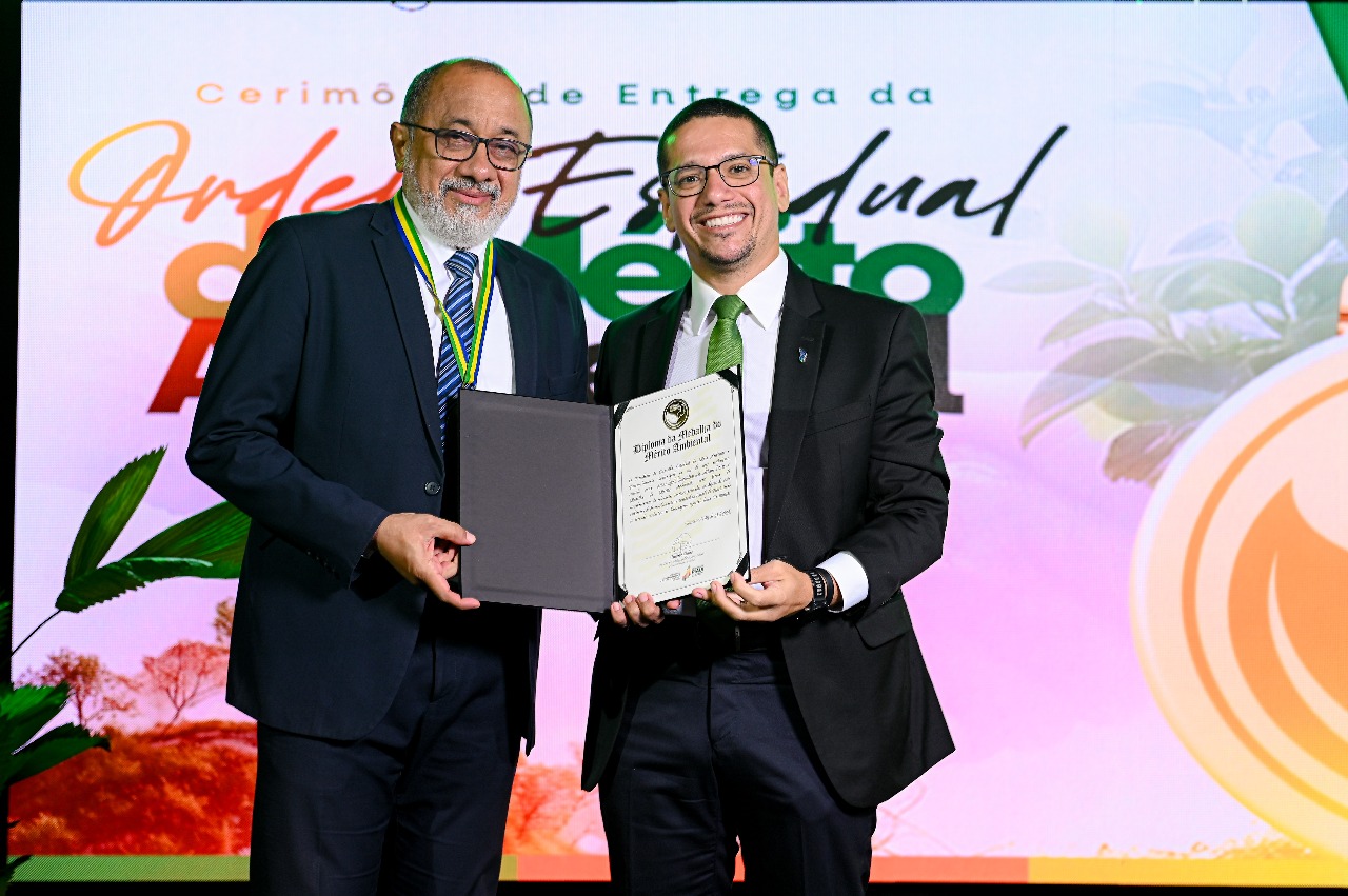 José Carvalho da Silva Neto é reconhecido como Servidor Público de Destaque Ambiental