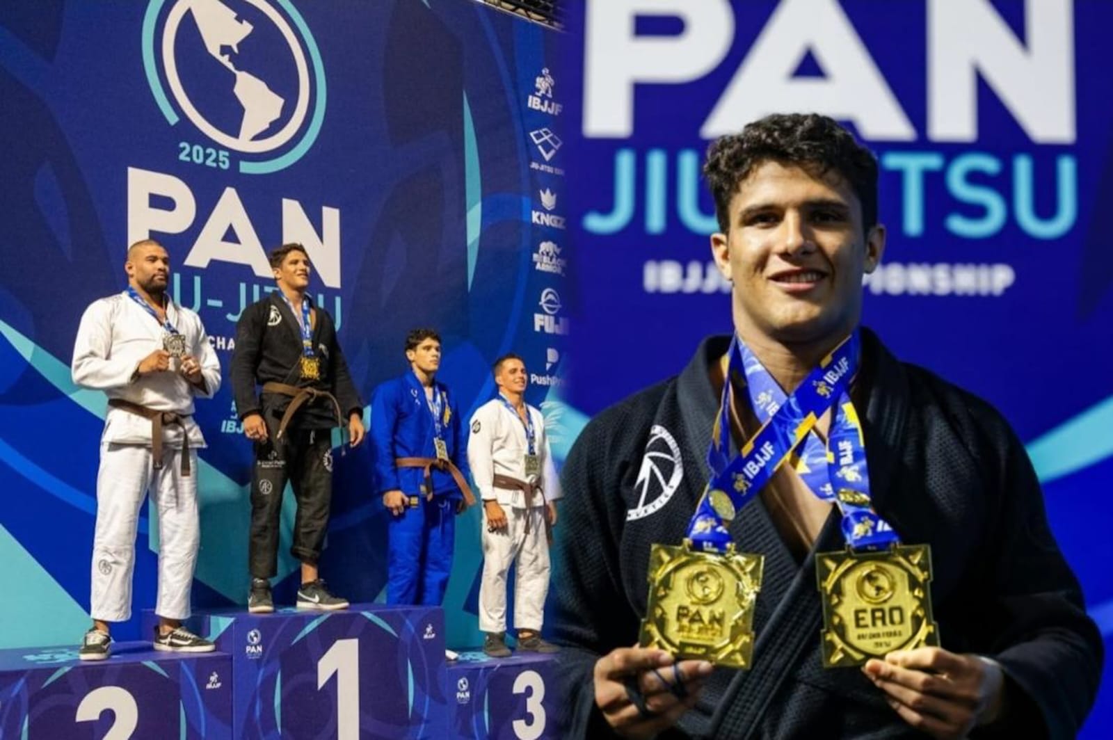 Piripiriense é campeão pan-americano de Jiu-Jitsu na Flórida-EUA