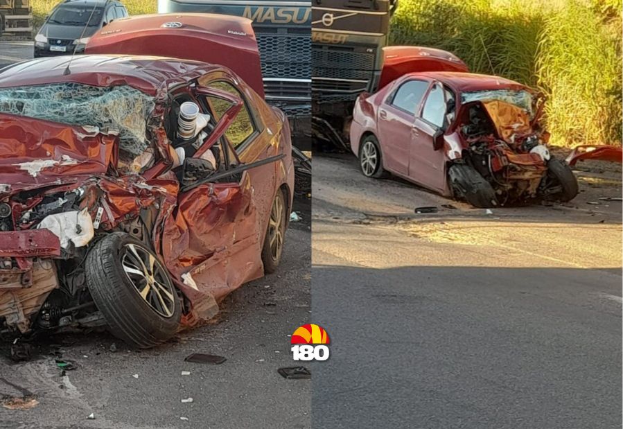 Colisão frontal na BR-135 deixa uma mulher morta em Redenção do Gurguéia