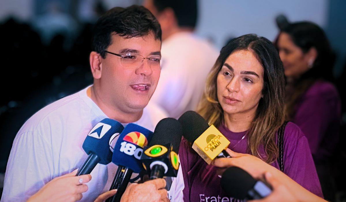 Governador Rafael Fonteles e Isabel Fonteles