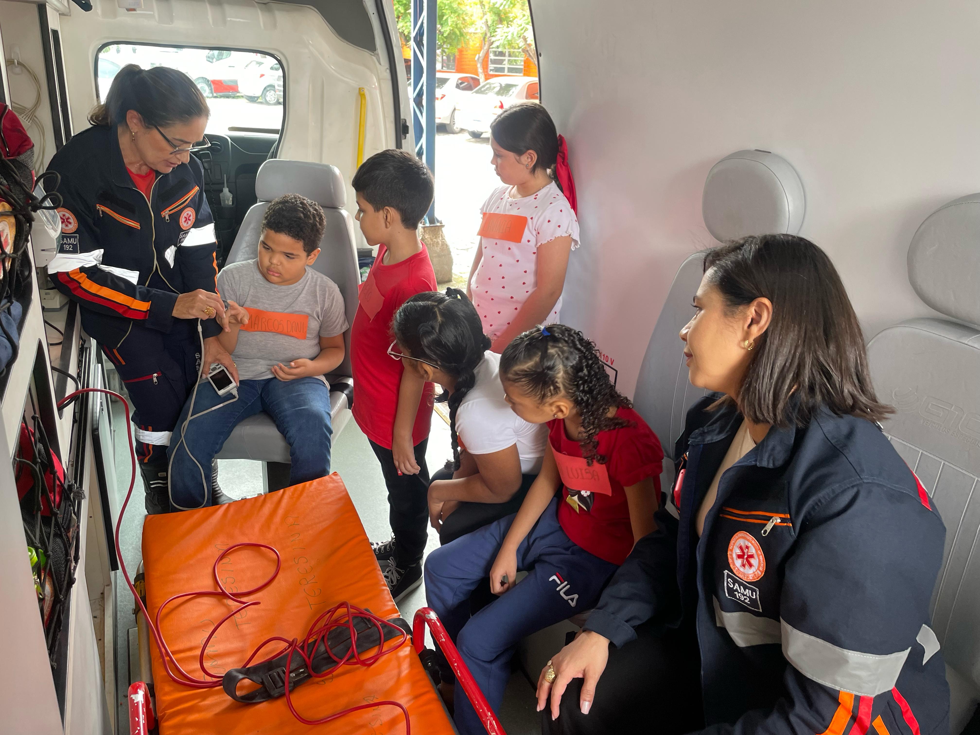 SAMU inicia aulas do Projeto Samuzinho em Teresina