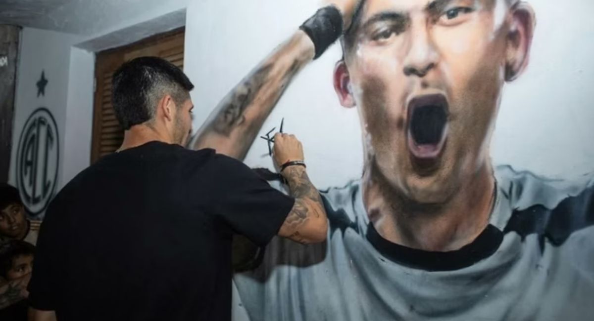 Central Córdoba Celebra Vitória sobre Flamengo com Mural Comemorativo
