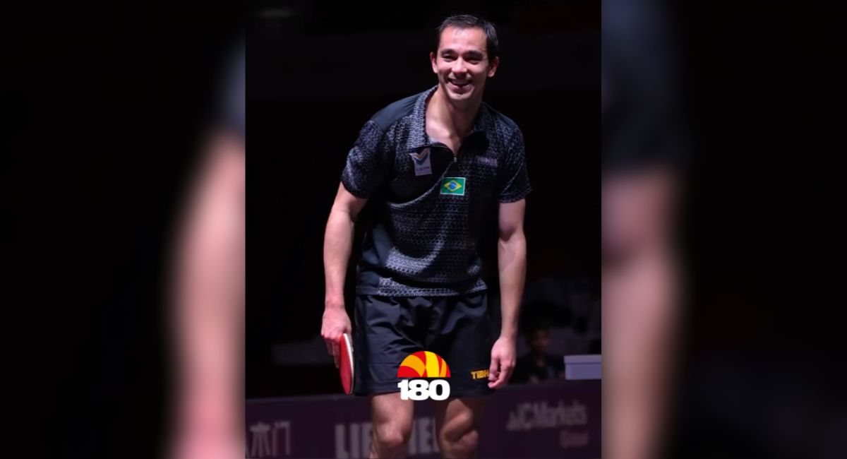 Hugo Calderano avança para a semifinal do Mundial de Tênis de Mesa e garante pódio