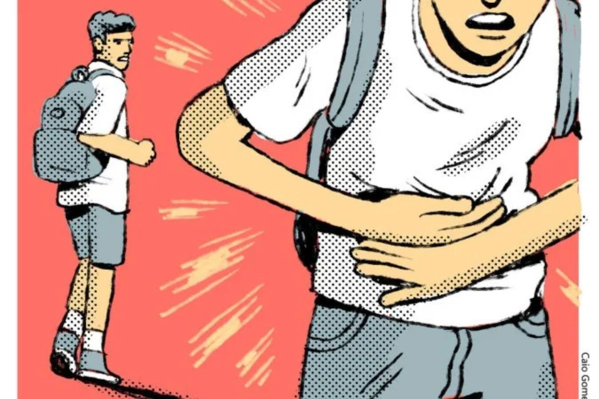 Menor que golpeou colega na escola está interno e passará por audiência